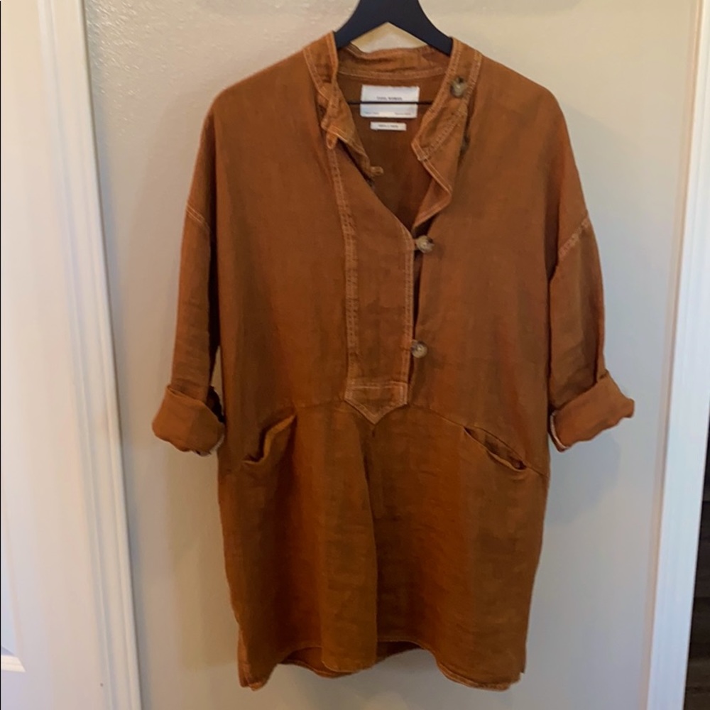 Zara linen dress